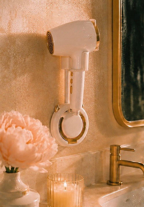 Wall Mount Hair Dryer Holder | CYENT