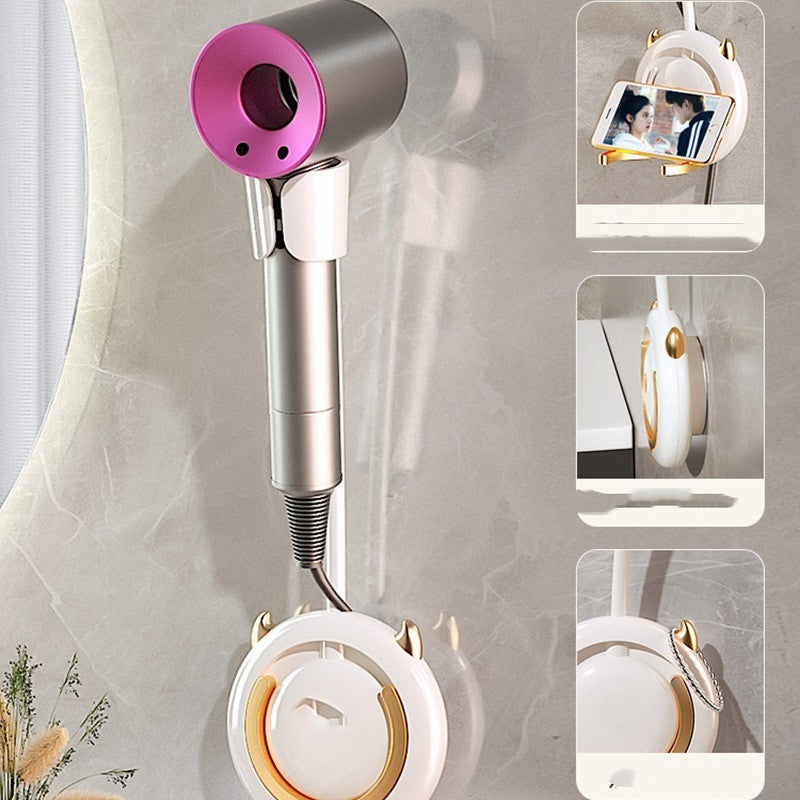 Wall Mount Hair Dryer Holder | CYENT